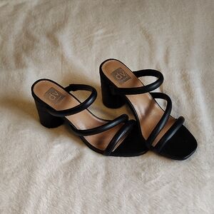 DV by Dolce Vita Black Strappy Heels